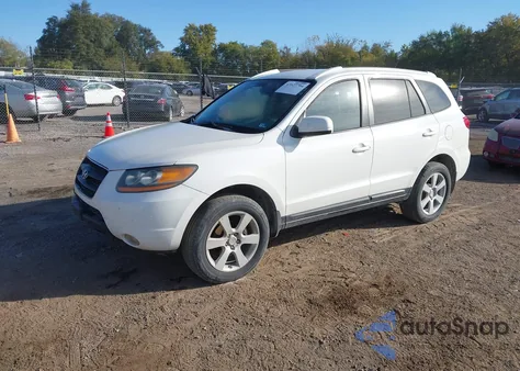 2008 Hyundai Santa Fe Limited/Se from USA, damaged, VIN 5NMSH73E68H137683